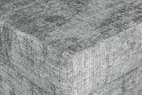 Largo kontinentális ágy ágyneműtartóval és beépített matraccal szürke 160x200 cm