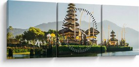 Mount Batur kép (órával) (90x30 cm)