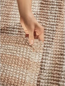 Bézs kézi szövésű juta szőnyeg 160x230 cm Harvest Amber – Elle Decoration