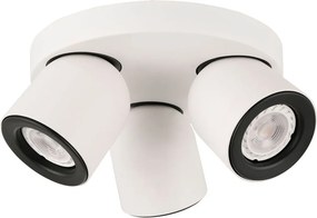 Italux modern spot lámpa nuora fehér fekete itxspl-2855-3c-wh