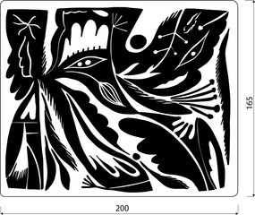 Világosszürke takaró 165x200 cm Lino – noo.ma