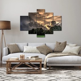 A felhők és az erdő képe (150x105 cm)