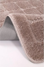 Barna fürdőszobai kilépő szett 2 db-os 50x80 cm Kareli – Foutastic