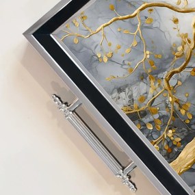Üveg tálca, 38×24 cm – TPG9831