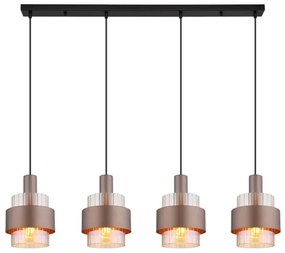 Globo 15560-4HA - Csillár zsinóron MILLEY 4xE27/60W/230V