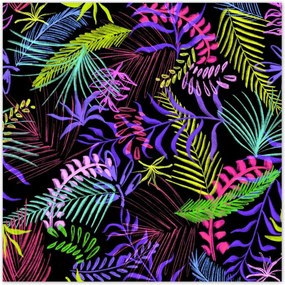 Poszterek 100x100 Színes kompozíció Levél