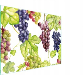 Üveg Vágódeszka 52x40 Gyümölcs Edzett Üveg