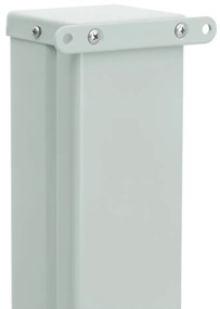 fekete behúzható oldalsó teraszi napellenző 120 x 500 cm