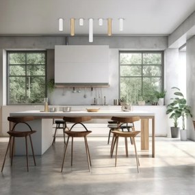 Spotlámpa GENESIS 1xGU10/8W/230V 30 cm arany