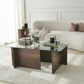 New Escape Walnut konferenciaasztal