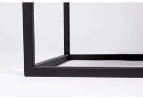 Fekete rattan komód 70x145 cm Guuji - White Label