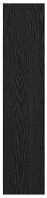 Könyvespolc Musta tammi 80 x 24 x 109 cm Faanyag
