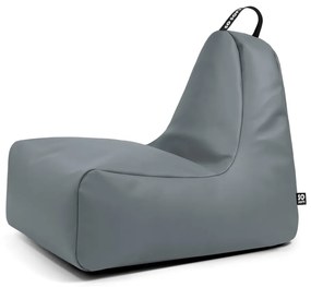 Szürke bőrutánzat babzsákfotel Chill XL – So Soft?