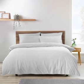 Fehér kétszemélyes ágyneműhuzat 200x200 cm So Soft Easy Iron – Catherine Lansfield