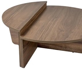 KÉSZLET 2x ORION diófa konferencias asztal