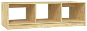 Tömör fenyőfa dohányzóasztal 110 x 50 x 34 cm