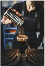 Poszterek 80x120 A csapos koktélbárt készít