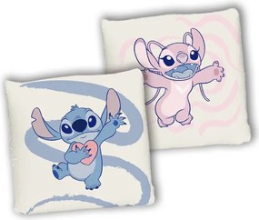 Disney Lilo és Stitch, A csillagkutya Lovers párna, díszpárna 40x40 cm