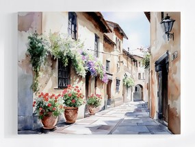 Vászonkép Canvas Város Italia Olaszország Utca Sikátor 100x75