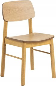 Kényelmes klasszikus étkezőszék Barlow fa lábtámlával