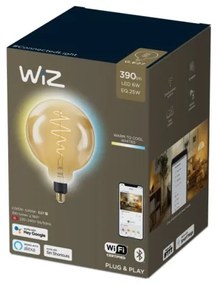 LED Dimmelhető izzó VINTAGE G200 E27/6W/230V 2000-5000K CRI 90 Wi-Fi - WiZ