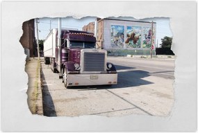 Poszterek 120x80 Amerikai teherautó