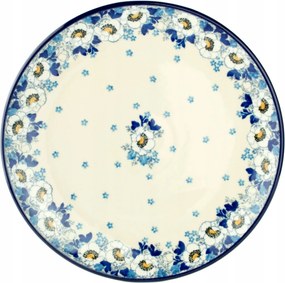 Ebédlő tányér 25cm Ceramika Artystyczna Bolesławiec
