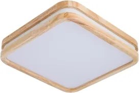 Brilagi -LED Mennyezeti lámpa MOLINA SQUARE LED/32W/230V 3000/4000/6000K tölgy 30x30 cm