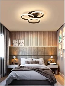 LED dimmelhető mennyezeti lámpatest LED/70W/230V 3000-6500K fekete + távirányító