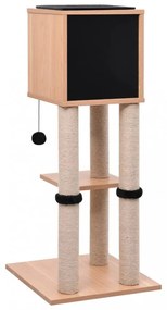 vidaXL macskabútor szizál kaparófákkal 90 cm