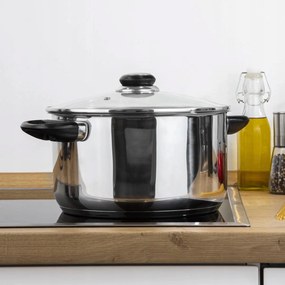 Rozsdamentes acél edény Sylt, Ø 20 x 11,5 cm