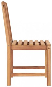 7 részes tömör tíkfa kerti étkezőgarnitúra 180 x 90 cm