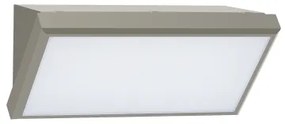 Brilagi - LED Kültéri fali lámpa TRIANGLE LED/20W/230V szürke IP65