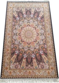 Exkluzív darab Pers 07 szőnyeg sötétkék 200x300