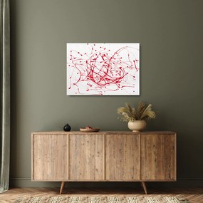 Csöpögő kép (üvegen) (70x50 cm)