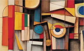 Fotótapéta Flizelin Design Divatos Geometrikus minták 416x254 Ragasztó