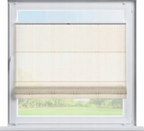 Kész pliszírozott roló római Szicília 130x170cm fehér