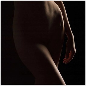 Poszterek 100x100 Természetes szépség Érzéki éjszakai tekintet