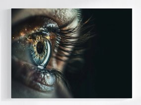 Vászonkép Canvas Szem Kozmosz Csillagpor 100x75