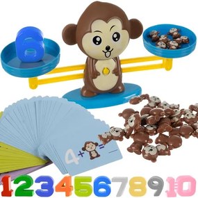 Oktató játék Majom-mérleg számokkal Kruzzel 16947 74201