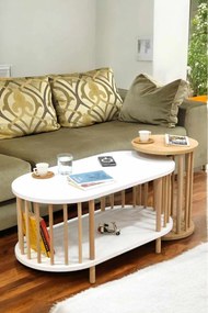 Peka111-125 - White, Sapphire Oak