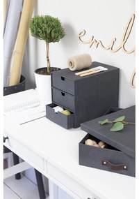 Karton fiókos rendszerező Ingrid Canvas Paper Laminate – Bigso