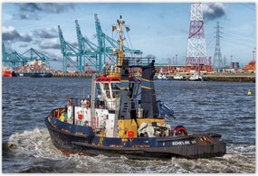 Poszterek 185x125 Tengeri vontatĂłhajĂł