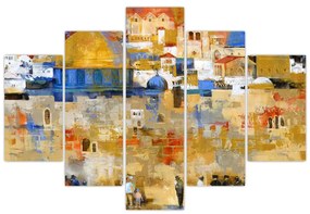 Kép - siratófal, Jerusalem, Israel (150x105 cm)