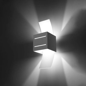 Fehér fali lámpa Carlo – Sollux