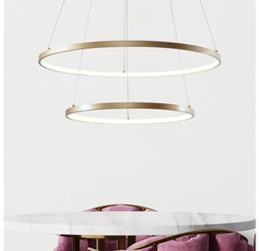 Zuma Line 18140GD-2 - LED Csillár zsinóron BRENO LED/50W/230V 3000/4000/6000K