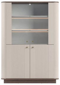 Vesper vitrin - kasmír / dió / arany fogantyúk