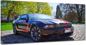 Képek 180x90 Ford Mustang csíkokkal