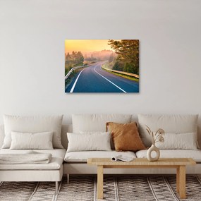 Kép - Az utazás napfelkeltekor (70x50 cm)