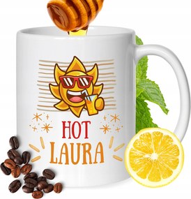 Bögre Laura Barátnő Feleség Ajándék Nyomtatott Fehér 330ml